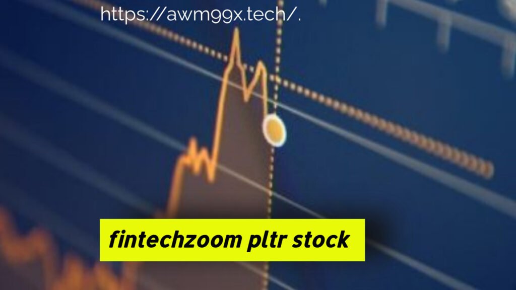 fintechzoom pltr stock