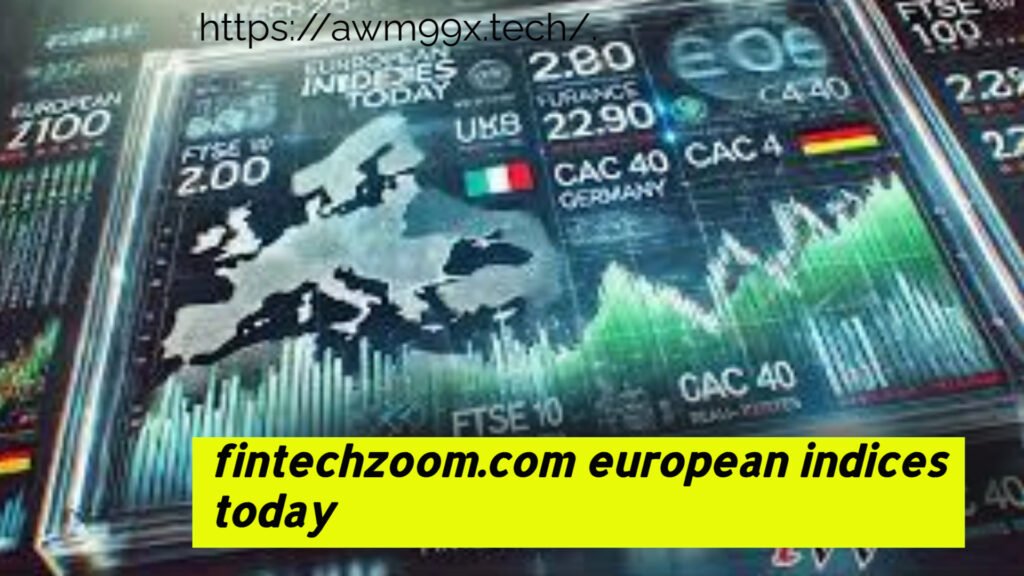 fintechzoom.com european indices today